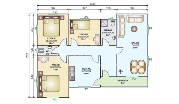 One Storey Prefabricated House | Prefab Homes Prices